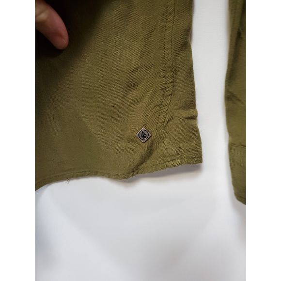 Volcom Womens Button Down Shirt - Picture 6 of 6